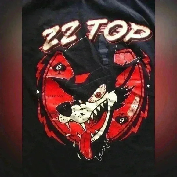 ZZ Top Black t-shirt Men Large - Picture 2 of 6